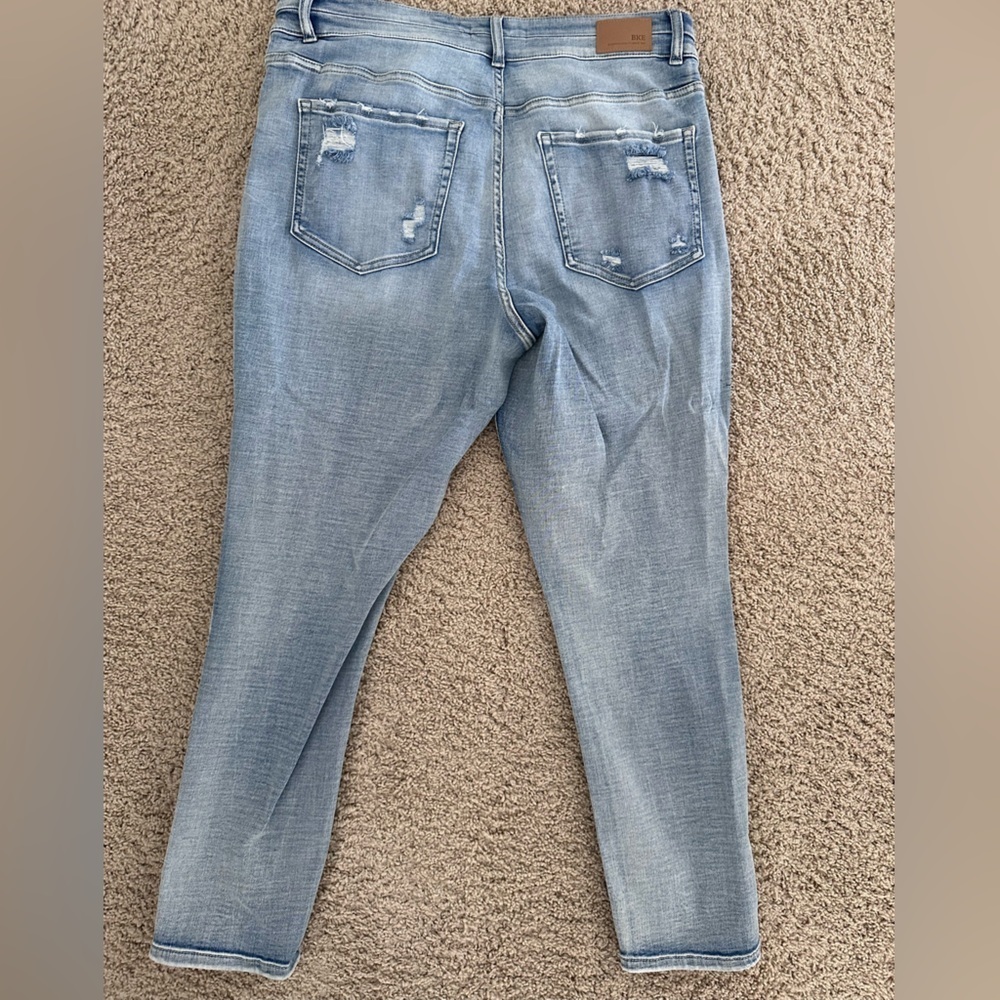 BKE Light Blue Skinny Jeans - Picture 3 of 5